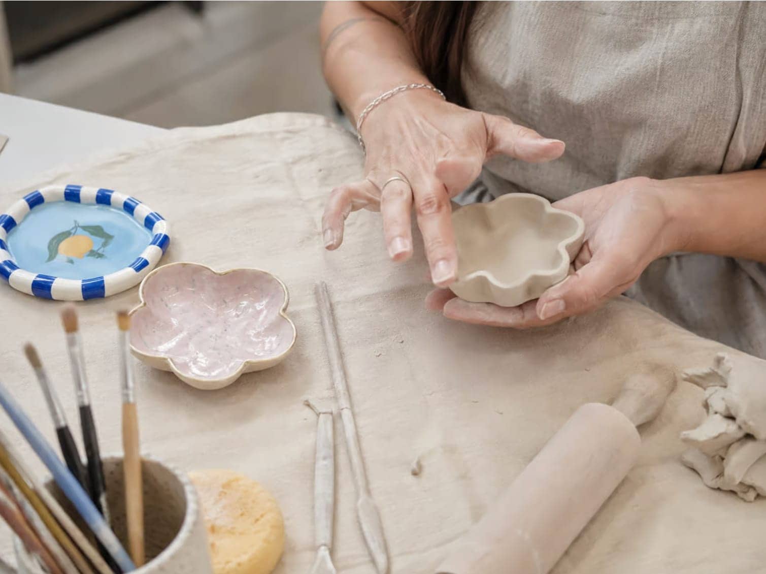 Krakow Air-Dry Clay Workshop - main experience photo