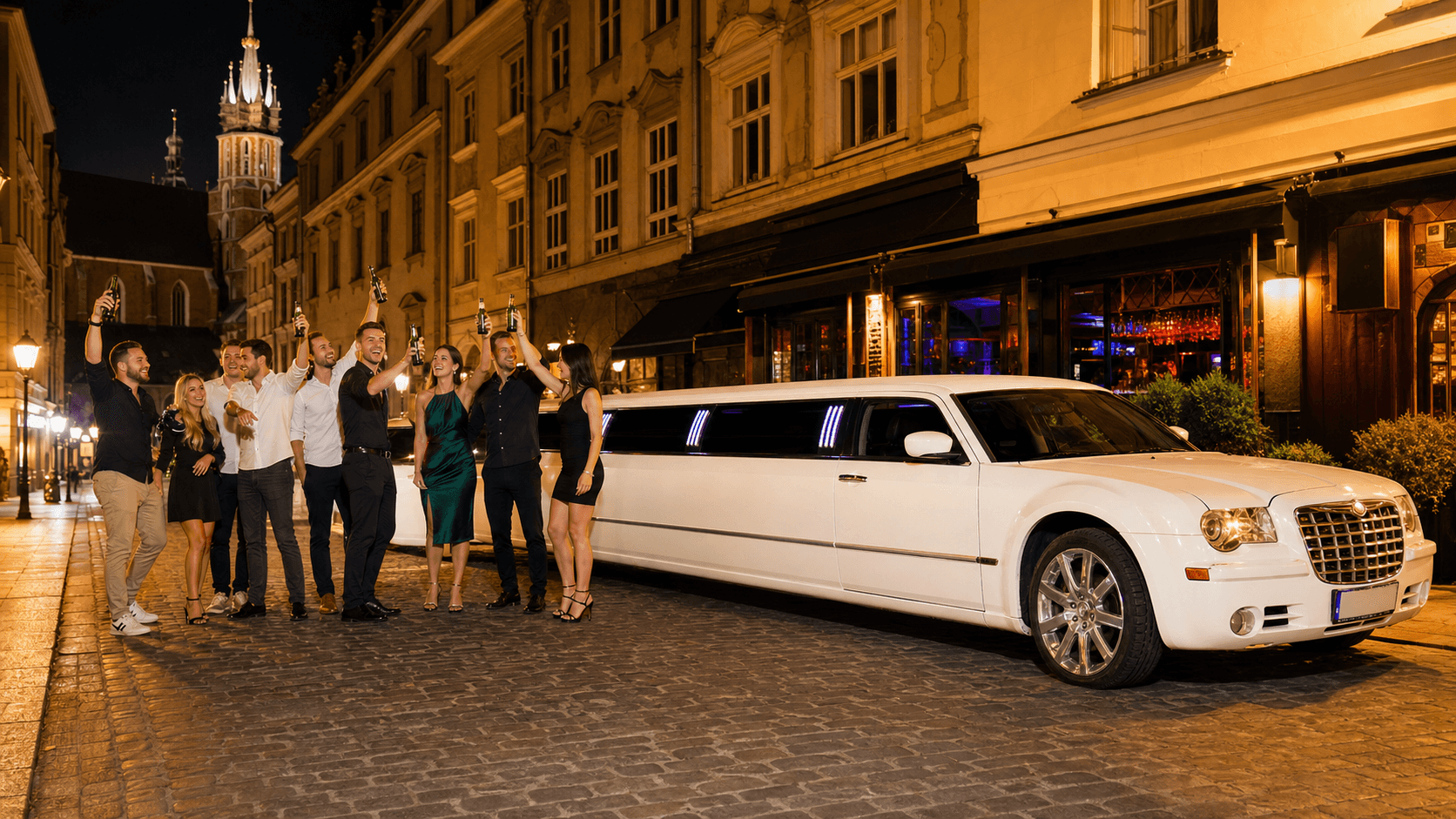 Krakow Stag Party Limo Package with Open Bar & Club Entry photo preview 2