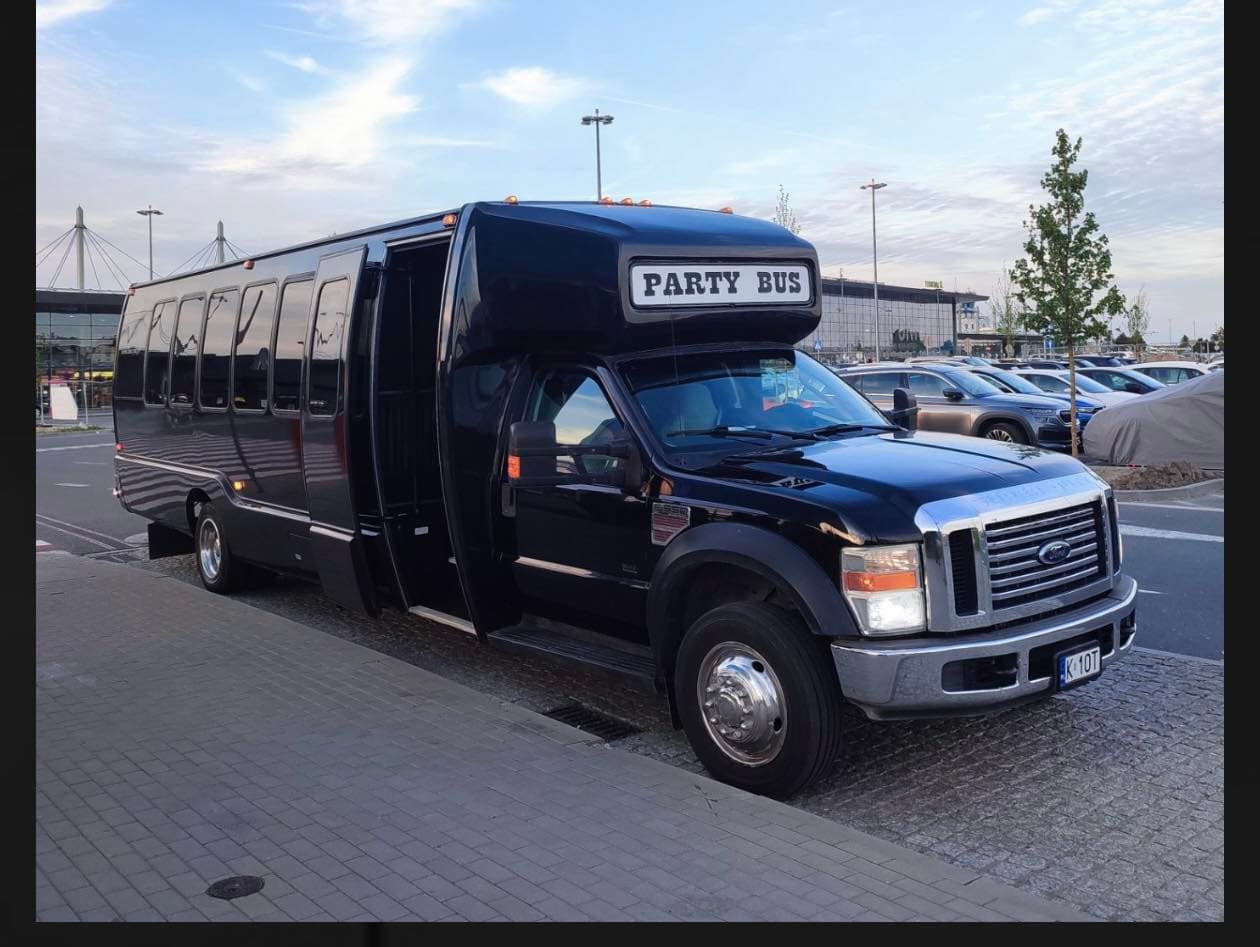 Krakow Party Bus Package with Open Bar & Club Entry photo preview