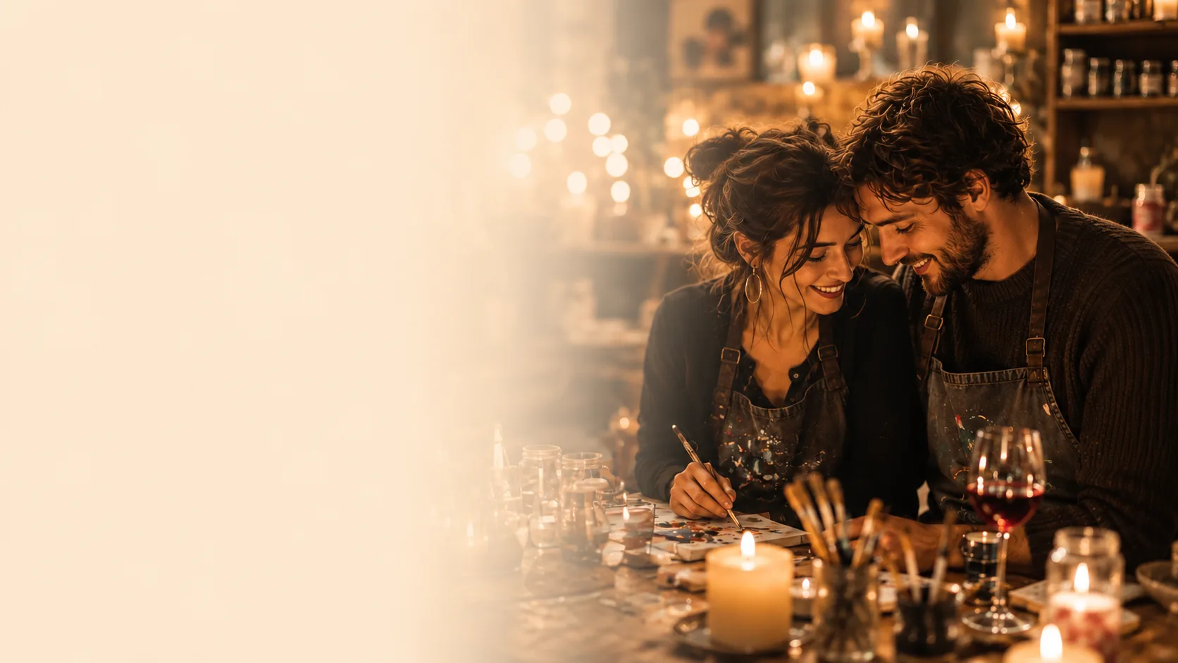 A couple enjoying a memorable Krakow date