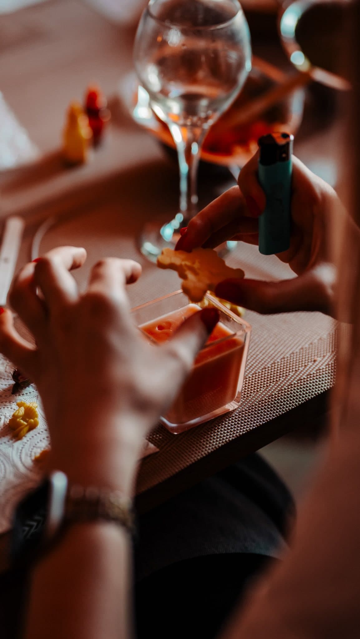 Krakow Candle Making Workshop with Wine and Music Instagram reel cover